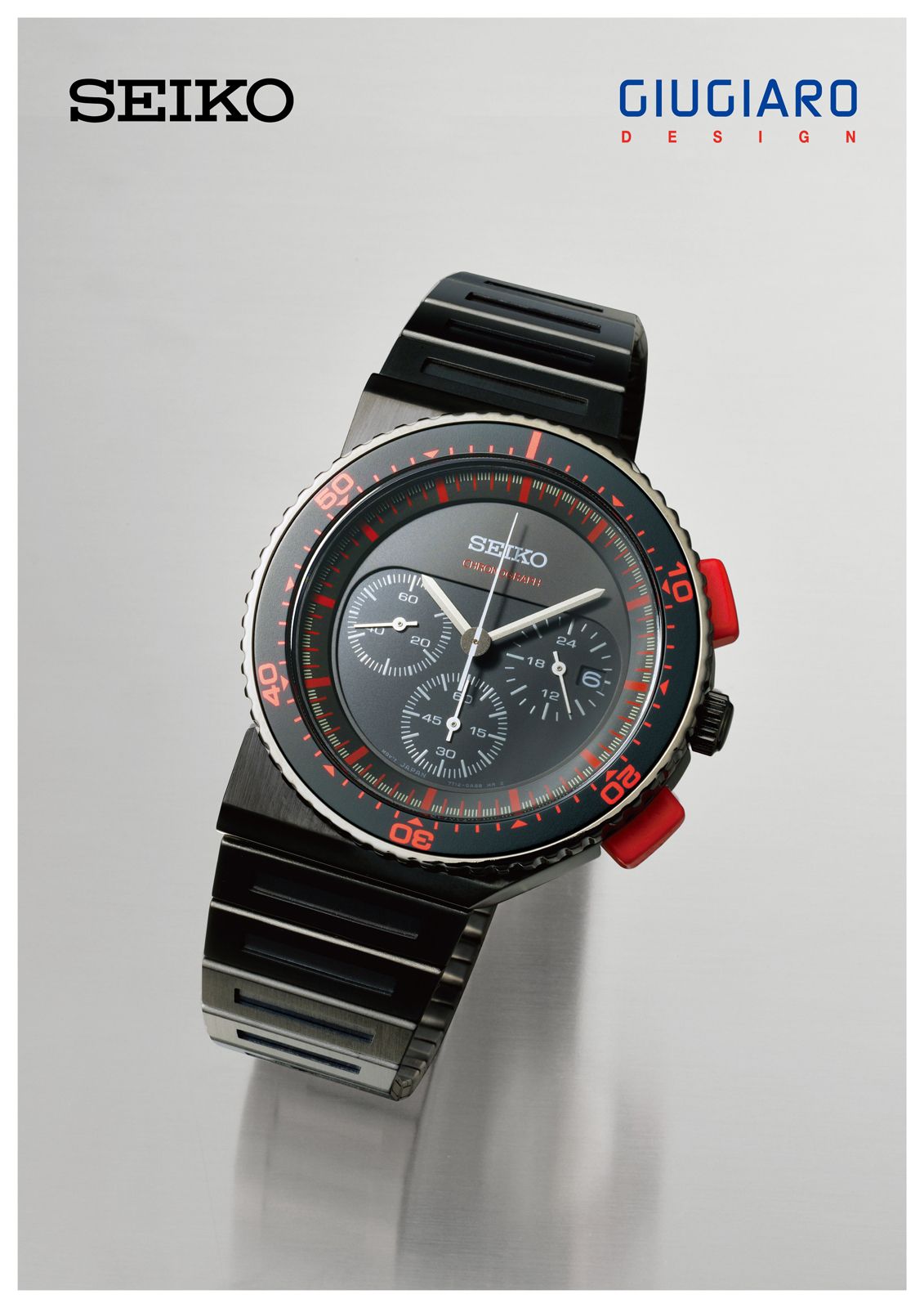 New watches for motorcyclists and car drivers by Seiko Giugiaro